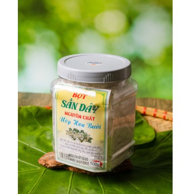 Bột Sắn Nguyên Chất Hương Bưởi 500g
